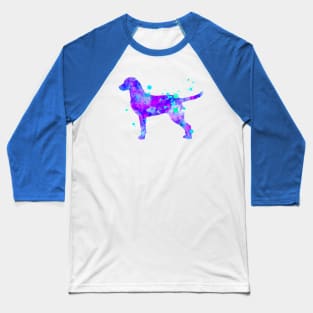 Chesapeake Bay Retriever Watercolor Painting Baseball T-Shirt